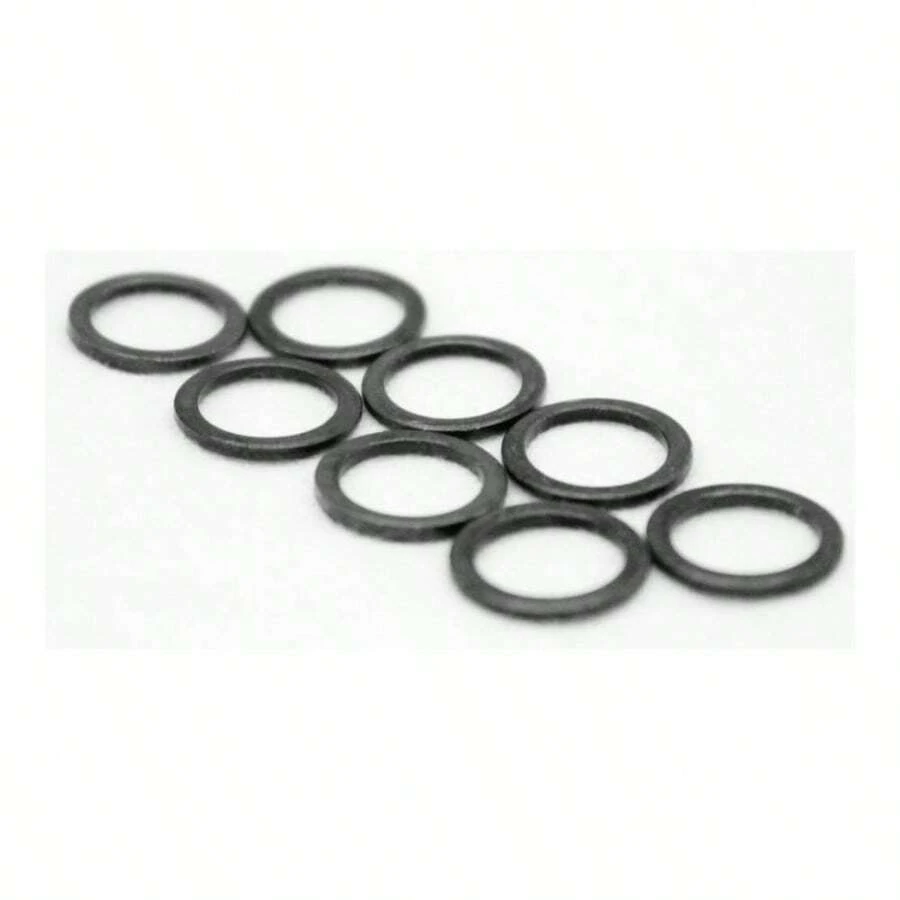 8 Skateboard Truck Axle Washers - Full Set Of Speed Rings - Improved Speed And Bearing Performance - Initial - View 1