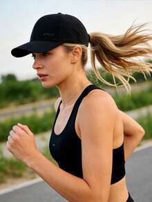 1pc Adjustable Women's High-Quality Baseball Cap, Letter Printed Snapback Hat, Fashionable & Versatile, Unisex - Baseball Cap - View 1