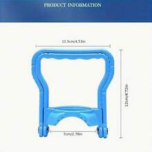 1个加厚提水工具，桶装水把手，水桶提手，耐用省力，纯净水把手 - 彩色 - 查看 2