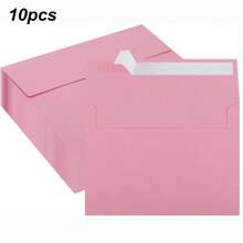 5x7 / A7 Self-Seal Envelopes - 10/20/50 Pcs Light Blue Greeting Card & Invitation Envelopes, 120gsm High Quality Colored Paper, Suitable For Wedding Invitations, Christmas Parties, Baby Showers - A7 - View 13