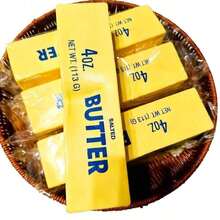 Moist Butter Stick Stress Ball Classroom Focus Tool! Hachimi Super Moist Soft Butter Stick, Silent Stretching Slow Rebound Stress Toy, Helps Reduce Student Distraction Fun Soft Squishy Toy - 黃色 1 件 - 查看 5