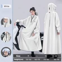 Áo mưa thời trang cho nam và nữ, áo khoác mưa dày dặn chống thấm nước, áo mưa đa chức năng có mũ trùm đầu dành cho người đi xe đạp/xe máy/xe đạp điện, áo mưa chắn gió cho các hoạt động ngoài trời. - Nhiều màu - Xem 22