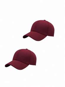 1/2 Pcs Parent-Child Adjustable Baseball Cap Set, Sun Protection Casual Matching Hat For Parent & Kid Spring Summer Daily Wear - Baseball Cap - View 22