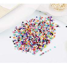 3mm Czech Glass Seed Beads, Multi-Color Glass Beads For Jewelry Making, Women & Girls Friendship Bracelets, DIY Bracelets & Necklaces - Multicolor - View 5