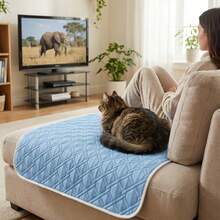 1PC Pet Cooling Pad Ceiling! Washable + Non-Slip Bottom | Large Dog Cooling Bed + Cat Ice Mat, Extra Large Pet Cooling Pad Suitable For Cats And Dogs - Multicolor - View 11