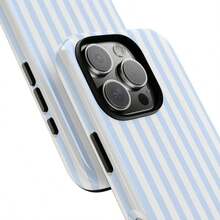 Pink & White Striped Phone Case, Compatible With IPhone 17/16/15/14/13/12/11 Pro Max - 淺藍色 - 查看 5