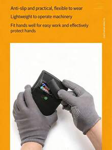 1只耐热防滑防油厨房烧烤手套 - 查看 5