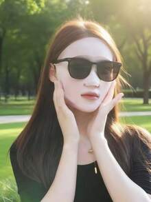 夏季透气防紫外线面罩，女士户外运动面罩，轻便舒适的面部防晒霜 - 均碼 - 查看 8