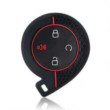 Ốp điều khiển từ xa bằng silicon 4 nút cho xe hơi Great Wall Mountains Seas POER Truck GWM P Series Pickup GWM Cannon Alpha Case Keychain - đen - Xem 8