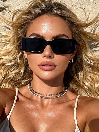 1pc Women Modern Simple Style Fashion Glasses For Outdoor Travel Fishing Driving Camping Daily Life Decoration