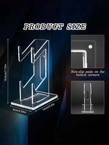 Acrylic Transparent Game Controller, Headphone, Console Display Stand Holder Rack - Multicolor - View 5