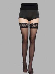 1pcs/3pcs Of Women's Lace Stockings, Perfect For Casual Everyday Wear, Perfect For The Millennium. - 3 cái - Xem 4