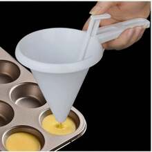 Adjustable Hand-Held Baking Funnel Tools Cream Batter Chocolate Liquid Dispenser Pastry Mold Cookie Cupcake Pancake Baking Tools - 漏斗 - 查看 3