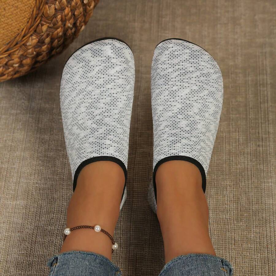 Giày lội nước ngoài trời unisex dành cho bãi biển - Màu Xám nhạt - Xem 1