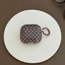 Dual-Color Minimalist Korean/European Style Solid Color Polka Earphone + Ear Hook Compatible With Pro 2, Cute 4 Minimalist 3 New 1/2 Generation Earphone Protector Women - 彩色 - 查看 9