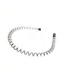 8pcs Casual Versatile Simple All-Match Headbands - Black - View 7