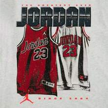 Nike Jordan Home And Away Boys' Grade School T-Shirt 95F598-X58 - 米色 - 查看 3