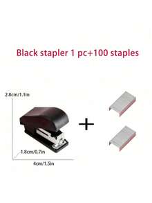 Mini Stapler Set, Compact Stapler For Student Use, Labor-Saving Stapling Tool For Paperwork, Mini Office Stapler Supplies - Multicolor - View 28