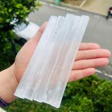 Bộ 10/5 chiếc que thạch anh tự nhiên, mẫu thạch anh trắng, đồ trang trí nhà cửa, quà tặng ngày lễ tình nhân và các dịp lễ khác, vật trang trí bàn làm việc. - 5 mặt hàng - Xem 13