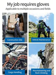 1只耐热防滑防油厨房烧烤手套 - 查看 3