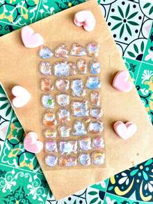 Cartoon Drop 3D Relief Stickers Journaling DIY Diary Stationery Sticker Decor School Supplies Gift - Multicolor - View 5
