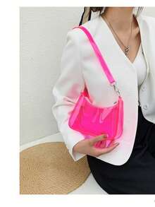 Personalized Kids Mini Crossbody Bag - Customized Transparent Jelly Bag, Lightweight Shoulder Bag, Cute Gift For Girls, Birthday & Holiday Gift - Multicolor - View 10