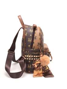 3 Buah Ransel - Ransel Perjalanan Wanita Kapasitas Tinggi Terbaru - Desain Bergaya & Luas - Untuk Wanita - Sempurna Untuk Perjalanan & Penggunaan Sehari-hari - Hadiah Ideal Untuk Pelajar - Coklat - View 7