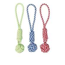 Dog Toys, Knots, Golden Fur, Teddy, Puppy, Bite Resistant, Large And Small, Dog Teeth Grinding, Pet Toys, Balls, Dog Supplies - Multicolor - View 3