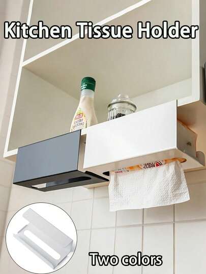 1 adet Paslanmaz Çelik Mutfak Kağıt Havlu Tutucu - Delme veya Yapıştırıcı Gerektirmez, Dolap ve Çekmecelerde Yer Tasarrufu Sağlar, Paslanmaya Dayanıklı Toz Boyalı Tasarım, Kağıt Havluya Kolay Erişim, Ev ve Ofis İçin Uygundur, Mutfağı Düzenli Tutar, Şık ve Minimalist Görünüm, Pürüzsüz Yüzey