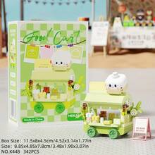 Đồ chơi xếp hình nhỏ, mô hình xe hơi, đồ chơi tự lắp ráp mang tính giáo dục, đồ trang trí, quà tặng. - Nhiều màu - Xem 17