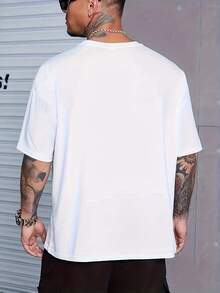 National Geographic Cotton Short Sleeve T-Shirt I Just Gotta Be Me Graphic Pengu - 白色 - 查看 4