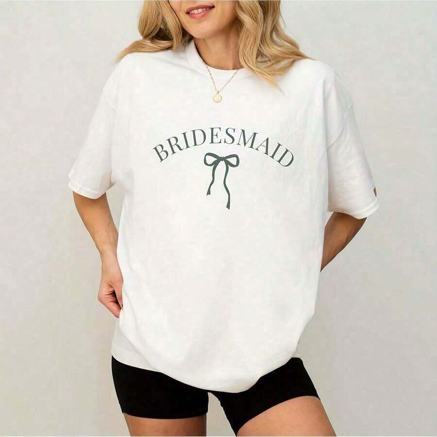 2026 Summer New Arrival, , Bow Brideaid Shirt, Maid Of Honor Gift, Pernalize Organic Cotton Loop Sweater. Minimal And Loose Profile. The Whole Body Irregularly Stters The Monocome Abstract Paw PrintThe Flesh Pad Design, Uses The Plant Dyeing Craft, Low-Key Has The Sense Of Texture. Side Seam Er Large Hidden Pocket, Easy To Accommodate Mobile Phones, Keys, Pet Items. Inner Back Collar Non-Induct Label Position, Heat Transfer Pet Name. Matching The Same Color Natural Cotton Linen Pet Wipes. "Senior Pet , Is Comfortable With Each Other Do Not Disturb The Tacit Understanding." To The Pursuit Of Quality Of , Like Low-Key Style Of Growing Up., Popular Printed T-Shirt - trắng - Xem 1