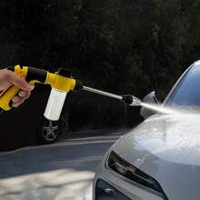 可伸缩花园软管，水枪，洗车软管高压水枪花园软管灵活可伸缩魔术软管花园软管带喷枪高压 - B - 查看 10