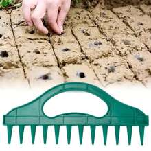 1pc Seeding Tool, Soil Drill Tool, Gardening Seeding Spacing Tool, Suitable For Agricultural Land, Garden Vegetable Planting, Agricultural Rake - Drilling Rake - View 2