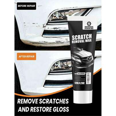 汽车划痕修复蜡，高级汽车划痕修复蜡，划痕去除膏，抛光打蜡套装，划痕去除，适用于轻微裂纹，恢复汽车光泽