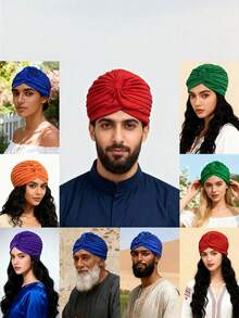 1 chiếc băng đô co giãn hình dưa hấu unisex, mũ trùm đầu yoga, thích hợp để đội hàng ngày. - Nhiều màu - Xem 2