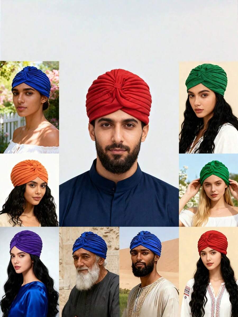 1 chiếc băng đô co giãn hình dưa hấu unisex, mũ trùm đầu yoga, thích hợp để đội hàng ngày.