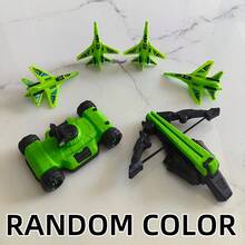 Green Flying Shooting Toy, Simple Fighter Jet Launcher Toy, Family Entertainment Battle Game, Suitable For Outdoor Sports And Recreation, Manual Launcher, Children & Boys Gift, Halloween & Christmas Gift - Green - View 8