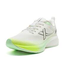 XTEP Classic Gradient Breathable Men's Casual Athletic Shoes - Classic White/Twilight Orange - View 1