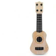 Playable Mini Guitar Decorative Item, Mini Guitar Model Decor, Mini Guitar Model Display, Mini Music Decorative Craft, Home Decor Model, Playable Home Decor - Multicolor - View 10