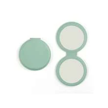New Soft PU Dual-Sided Makeup Mirror, Portable Travel Mirror, Compact Size - Multicolor - View 8