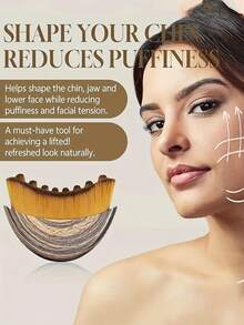 2pcs Manual Lymphatic Cleansing Brush | Suitable For Sensitive Skin And Lymphedema, Oval Shape With Bristle Design, Easy To Use, Made Of Plastic - View 6