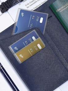Transparent PVC Waterproof Card Holder, Protective Sleeve For Medical/Credit Cards, Business/Social Security Cards - Clear Vinyl Plastic Sleeve For Insurance, Social Security, Metro, Driver's License Or Credit Cards, Scratch-Resistant Clear PVC ID, Social Security, Student ID, Transit, And Medical Card Protector - Clear - View 6