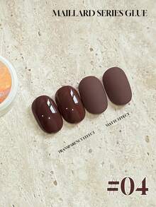 Miss Leia 1-12 15ml Autumn/Winter Nail Polish Collection: Glitter, Pearlescent, Cat Eye Gel Nail Polish In Shades Of Caramel, Coffee, Milk Tea, Brown - Popular Colors, Suitable For Beginners, Salons, DIY Home Use, Holidays, Gifts - Multicolor - View 20