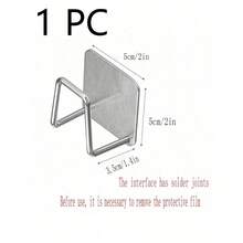 2pcs/Set No Drill Kitchen Storage Rack, Wall Mounted Organizer Shelf For Pot Lids, Cutting Boards, Multi-Function Cabinet Storage Rack - Multicolor - View 7
