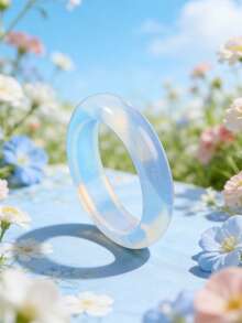 1/5/10/20pcs Set Elegant Natural Crystal Ring Holder - Jewelry Accessories, Transparent Crystal Ball Stand - Multicolor - View 8