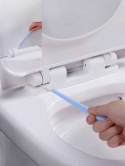 1 Toilet Brush Handle + 10 Replaceable Brush Heads, Deep Cleaning Without Dead Angles, Hygienic And Efficient Toilet Cleaning Tool For Home Use. The Product May Have Scratches, Slight Abrasions, Scratches, Peeling, Stains, And Slight Color Differences During Packaging And Transportation, Which Are Not Quality Issues And Do Not Affect The Normal Use Of The Product. Bathroom Decor, Autumn Decor