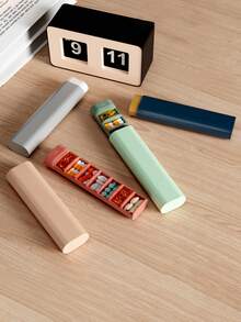 1PC Upgraded 7-Day Pill Organizer, Daily Pill Box, Travel Essential Pill Box, Can Hold Vitamins, Medicines, Pills And Supplements, Wishing You To Always Maintain Good Health. - Multicolor - View 7