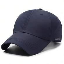 1pc Unisex Multi-Color Quick-Dry Baseball Cap, Lightweight Sun Protection Visor Hat, Suitable For Outdoor Sports In Summer,Beach,Holiday - B - View 11