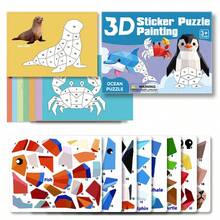 1 bộ tranh ghép hình 3D thủ công cho trẻ em, đồ chơi giáo dục sáng tạo cho mẫu giáo, tranh ghép hình tự làm, có thể tái sử dụng, món quà tuyệt vời cho Giáng sinh, Halloween, tiệc tùng, sinh nhật. - Nhiều màu - Xem 14